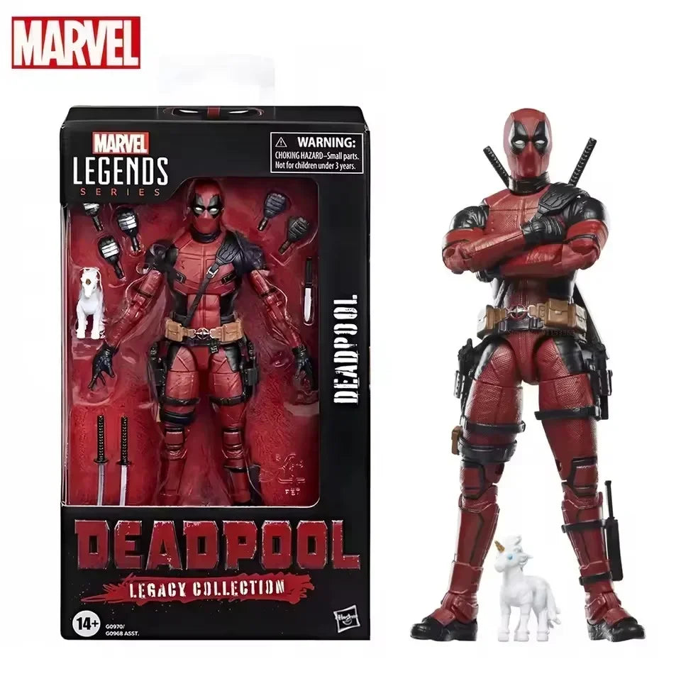 2025 Marvel Legends Deadpool Action Figure Hero Model Premium 6-Inch 15.5cm Poseable Toy With Articulated Joints Children Gifts