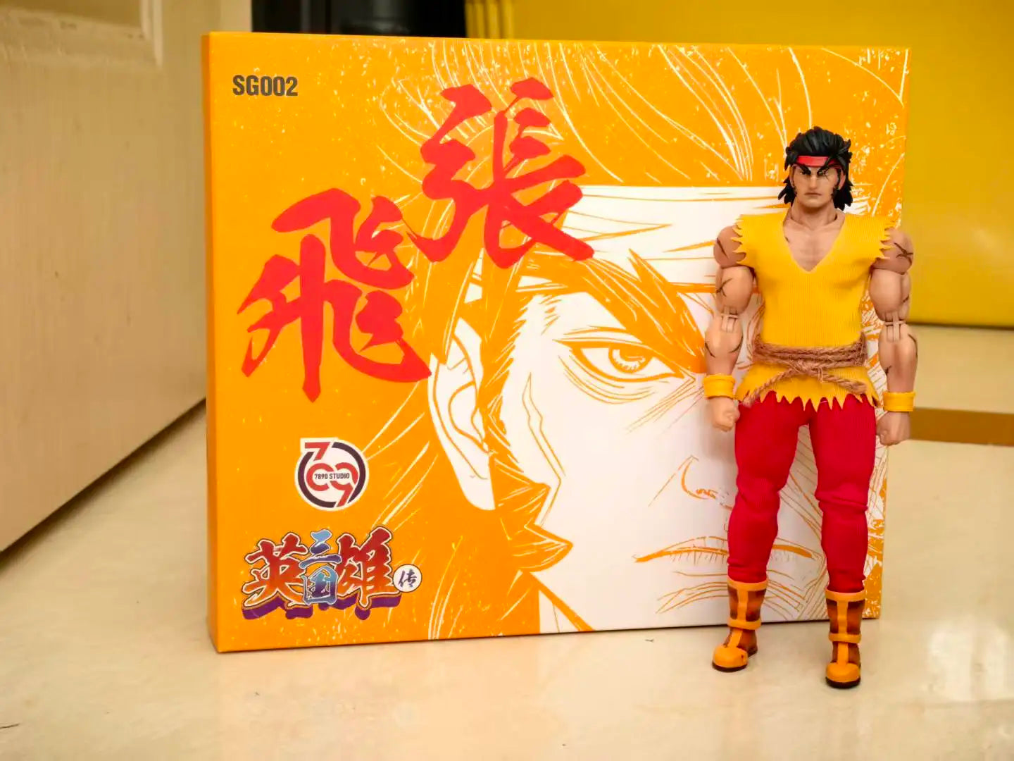 TYCTOYS New Original 7890STUDIO Studio 1/12 Three Kingdoms Heroes Story Zhang Fei 6-inch Poseable Action Figure Model Toy Giftss