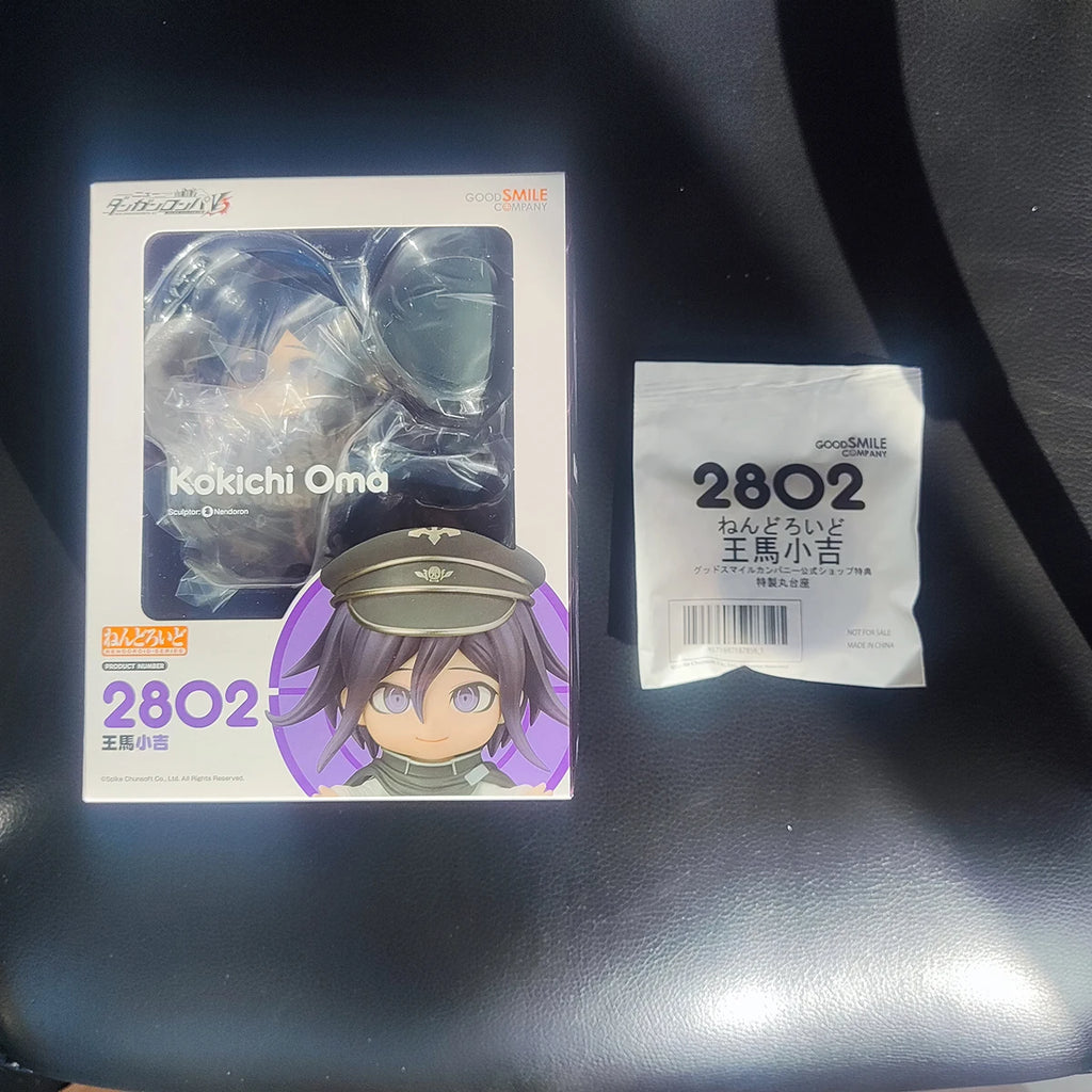 Original Genuine Good Smile Company Nendoroid (#2802) New Danganronpa V3: Minna No Koroshiai Shingakki Ouma Kokichi Model Figure