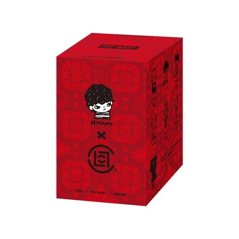 POPMART Hirono X CLOT Mystery Box Mistery Caixa Action Figure Surprise Cute Model Birthday Gift