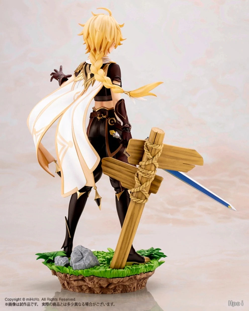 20CM Anime Game Genshin Impact Figure Traveler Aether Standing Posture Model Toys Gifts Collection Decoration Ornaments PVC