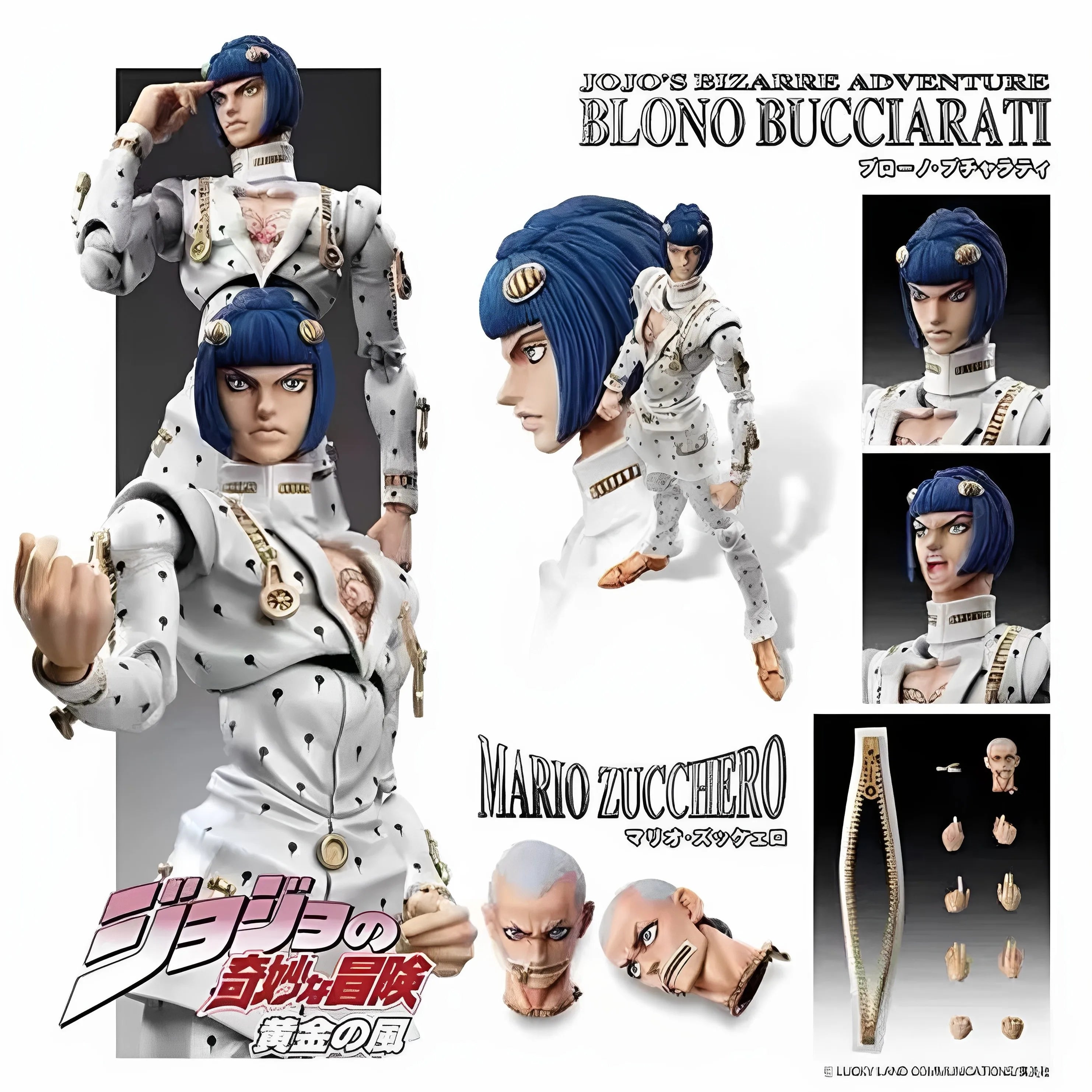 High quality replica version of JoJo's Bizarre Adventure series characters can be handcrafted into exquisite birthday gift toys