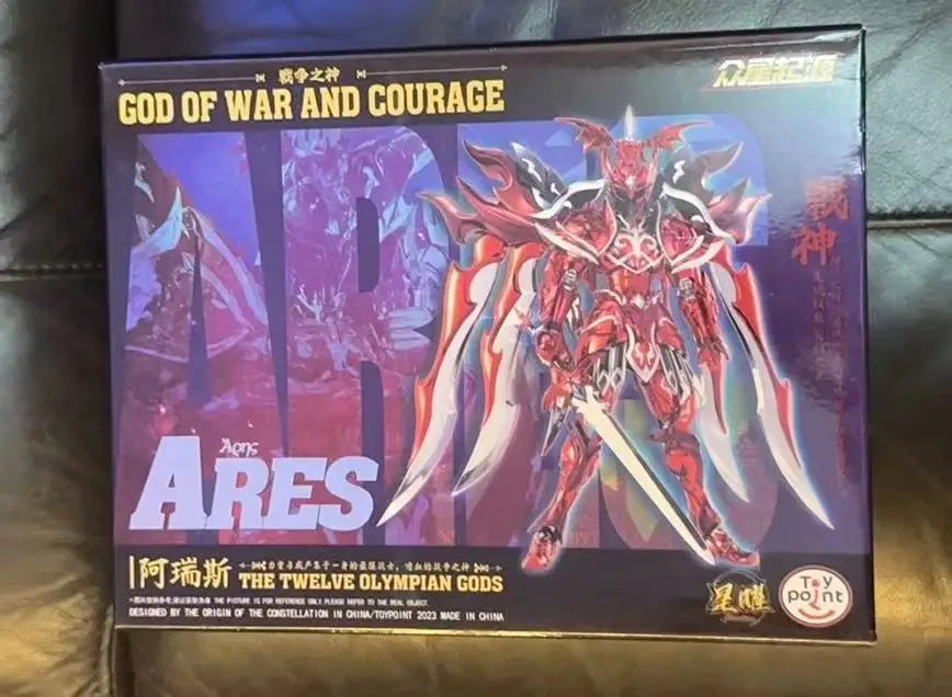 Toypoint/TP Model Saint Seiya Myth Cloth EXM Ares God of War SOG Totem/Object Knights of The Zodiac Anime Action Figure Toy