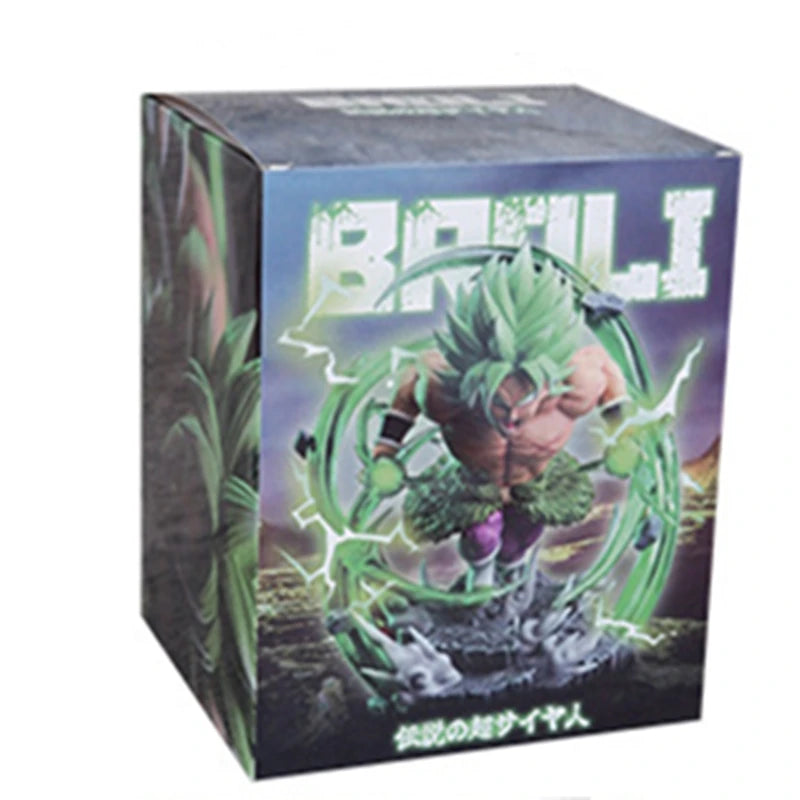 Anime Dragon Ball Super Broly Super Saiyan Broli Battle Ver. PVC Action Figure Statue Collection Model Kids Toys Doll Gifts 16cm