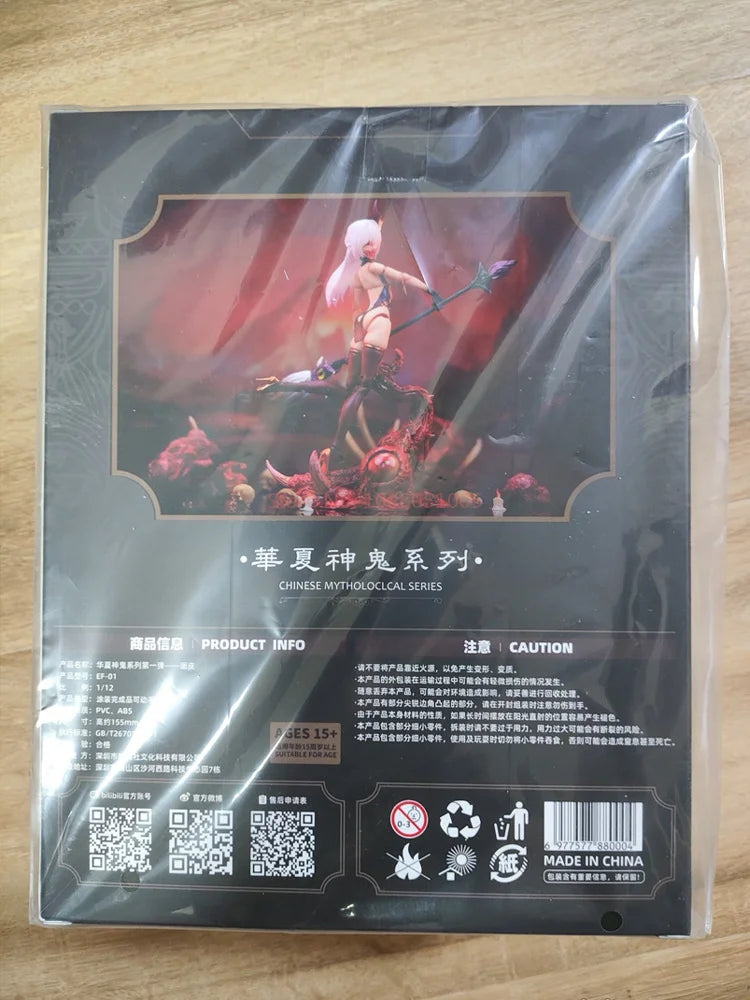In Stock Genuine Eiifox Bearpanda Chinese Mytholoclcal Series First Wave Painted Skin‌ 1/12 Action Model Succubus Figure Toy