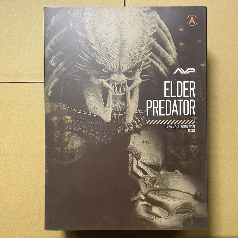In Stock 1/6 Predator Hc Flower Crab Elder B C Version Scarred Predator Action Figure Model Desktop Collection Decoration Toy