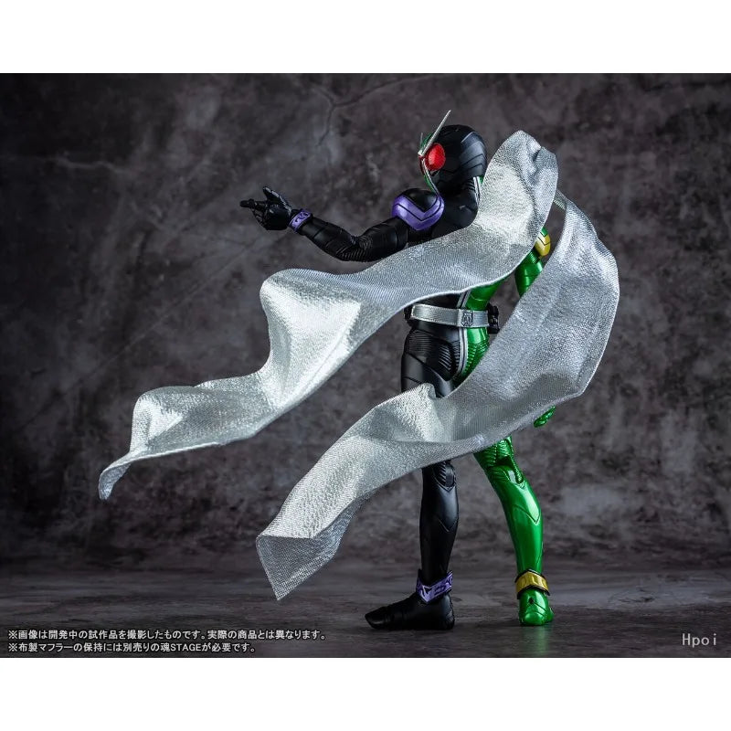 Bandai Genuine S.H.Figuarts Series KAMEN RIDER DOUBLE True Bone Carving Method Animated Commemorative Edition Movable Model