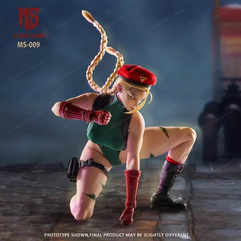 In Stock STAR MAN 1/6 Female Agent Bee Street Fighter Jiami MS-009 Movable Soldier Doll Hand Model Gift Collection