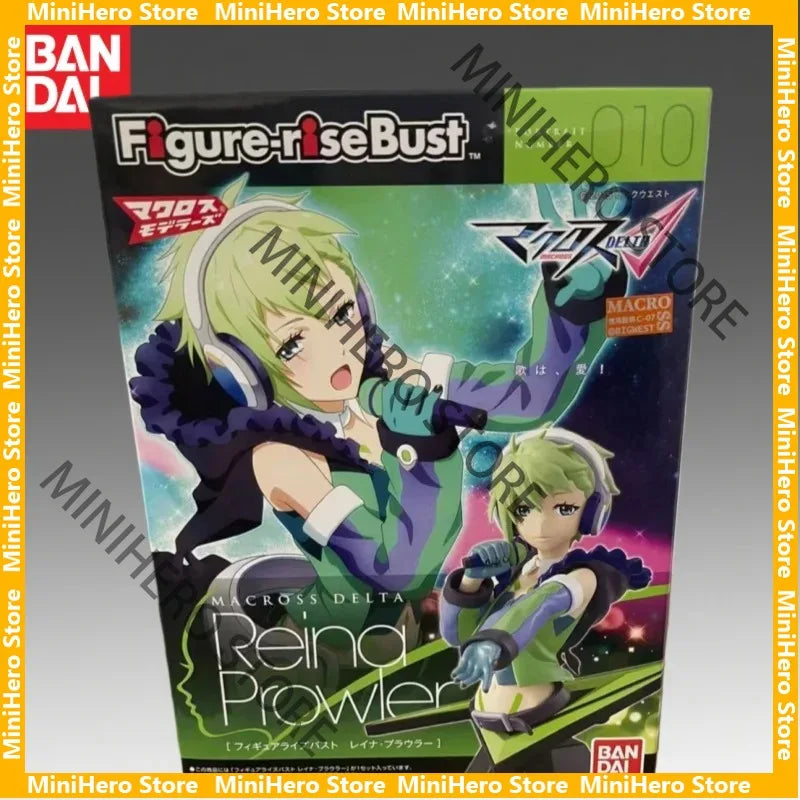 In Stock Original Bandai Banpresto Macross Lena Plau Action Figure PVC 1/7 Display