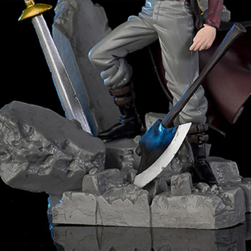 17CM ONE PIECE Anime Figures Dracule Mihawk Top Decisive Battle Action Figure PVC Model Toys Collection Ornaments Doll Fans Gift