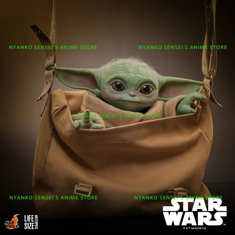 In Stock Hot Toys The Mandalorian Grogu 1:1 Scale 37.5cm Collectible Figure Anime Models Toy Doll Gift
