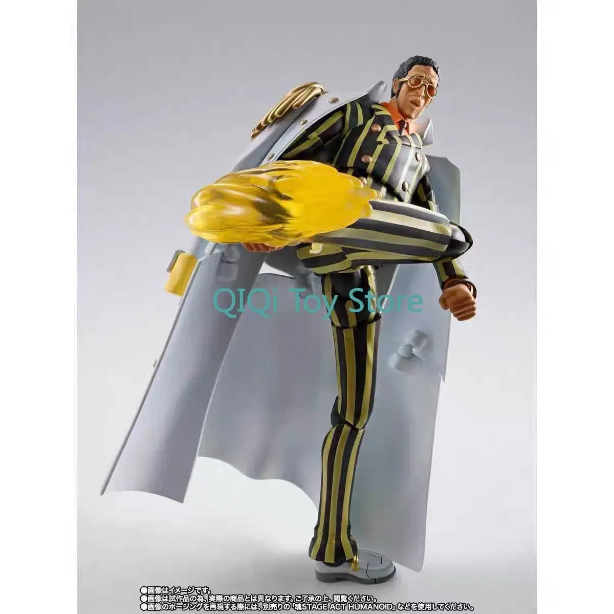 in stock Bandai SHF Admiral Huang Ape Porusalino Egg Head Island Soul Limit Boy's gift model