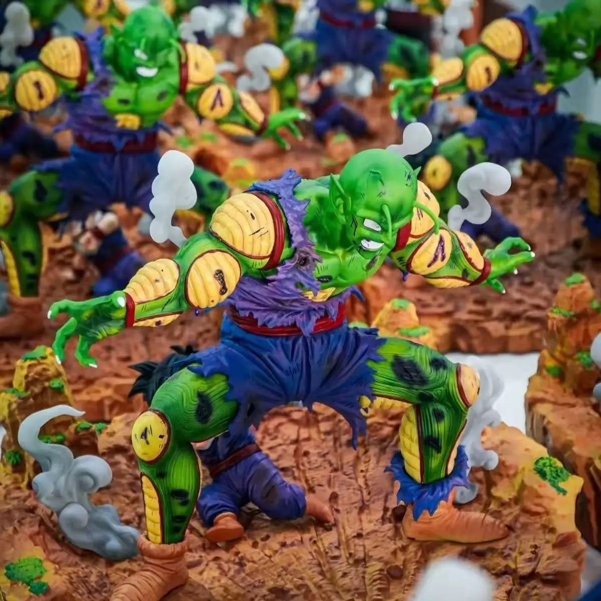 Anime Dragon Ball Z Piccolo Protect Gohan Figure Super Piccolo Figurine Action Figures Gk Statue Collection Model Toy Gifts