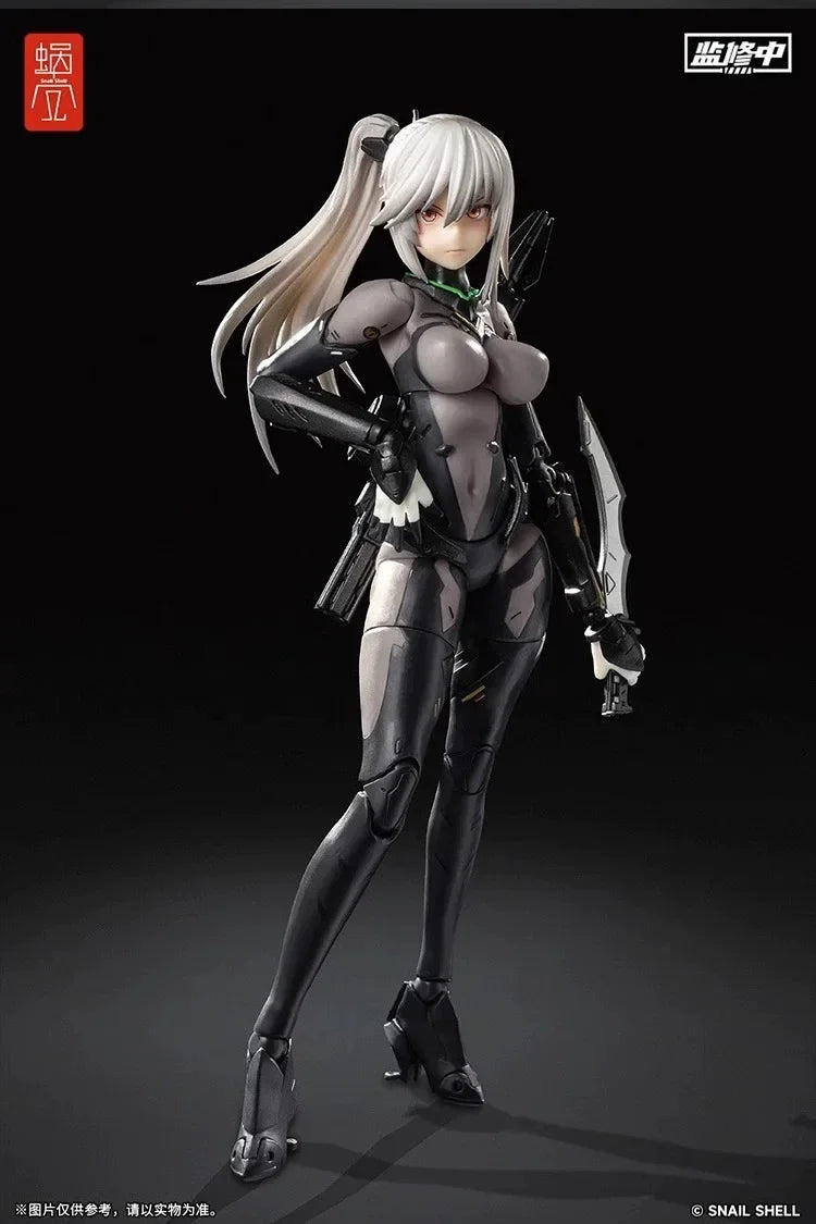 Snail's Shell Wasp Three-leaved Wolf Girl Phantom Ghost Assassiner Miu Ke Sand Weaving Shi Sakura Machine Girl Model Toy
