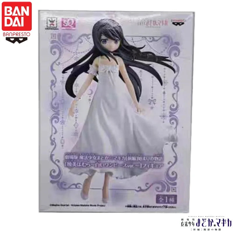 In Stock Original Bandai Banpresto Puella Magi Madoka Magica Akemi Homura Action Figure Doll Brand New Boxed Model New Boxed