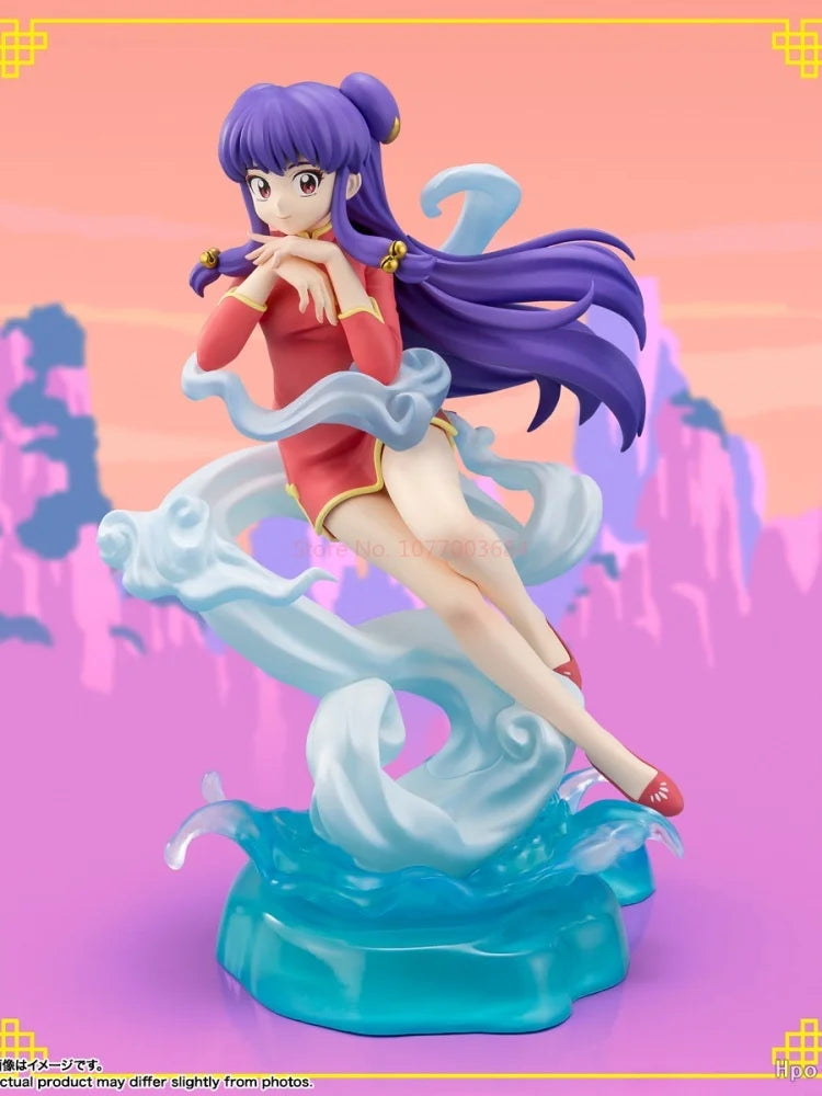 [In Stock] Genuine Bandai Anime Toy Ranma1/2 Figuarts Zero Chouette Ranma Shampoo Figure Model Collection Ornament Girl Gift