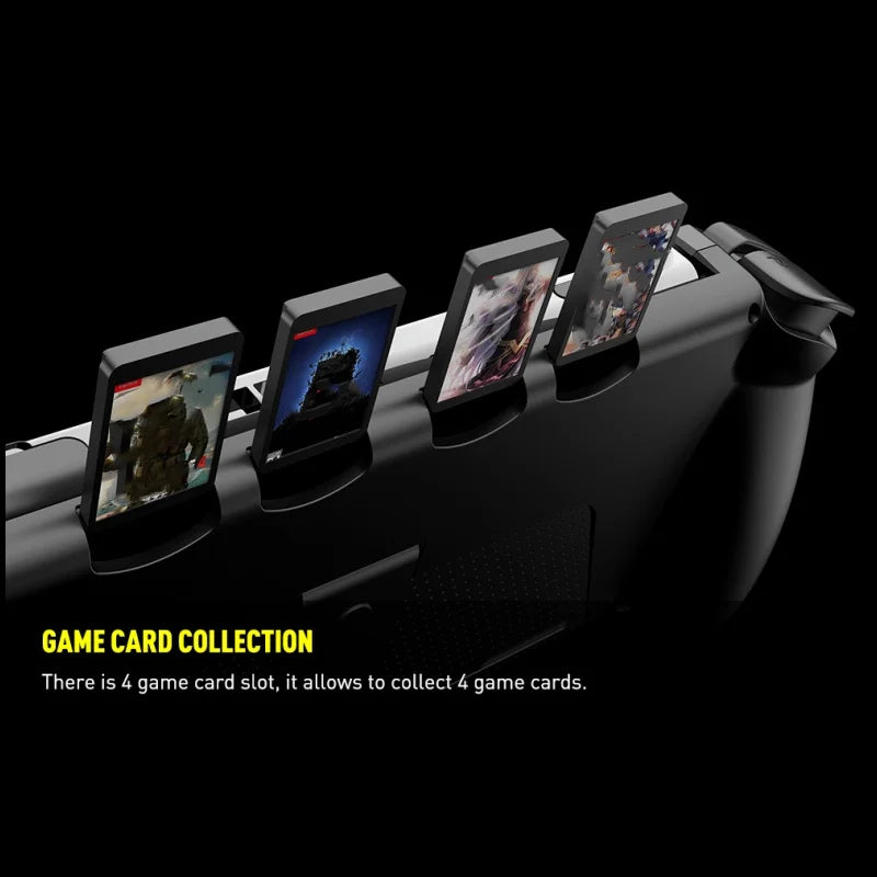 Applicable to Switch/Switch oled in-line game controller with vibration 6-axis gyroscope handle stand function Game disc storage