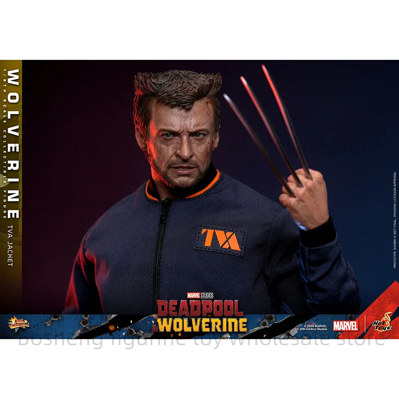 Original Hot Toys HT 1/6 MMS756 Deadpool Wolverine Wolverine TVA Jacket Version In Stock Anime Action Collection Figures Model