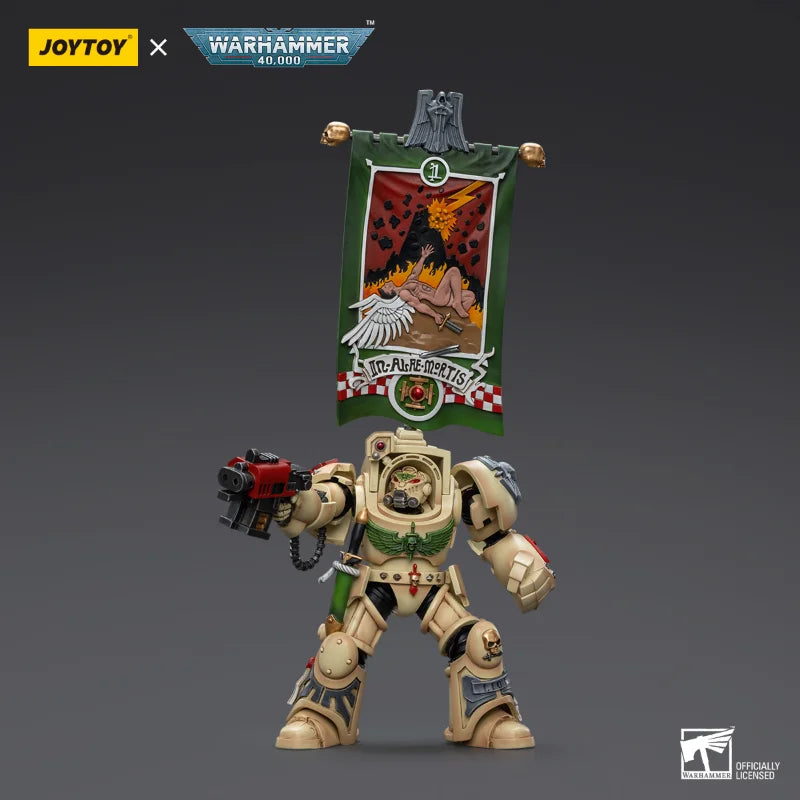 JOYTOY Dark Source Warhammer 40K Dark Angels Deathwing Knights Warriors Six Figure 9 Action Figure
