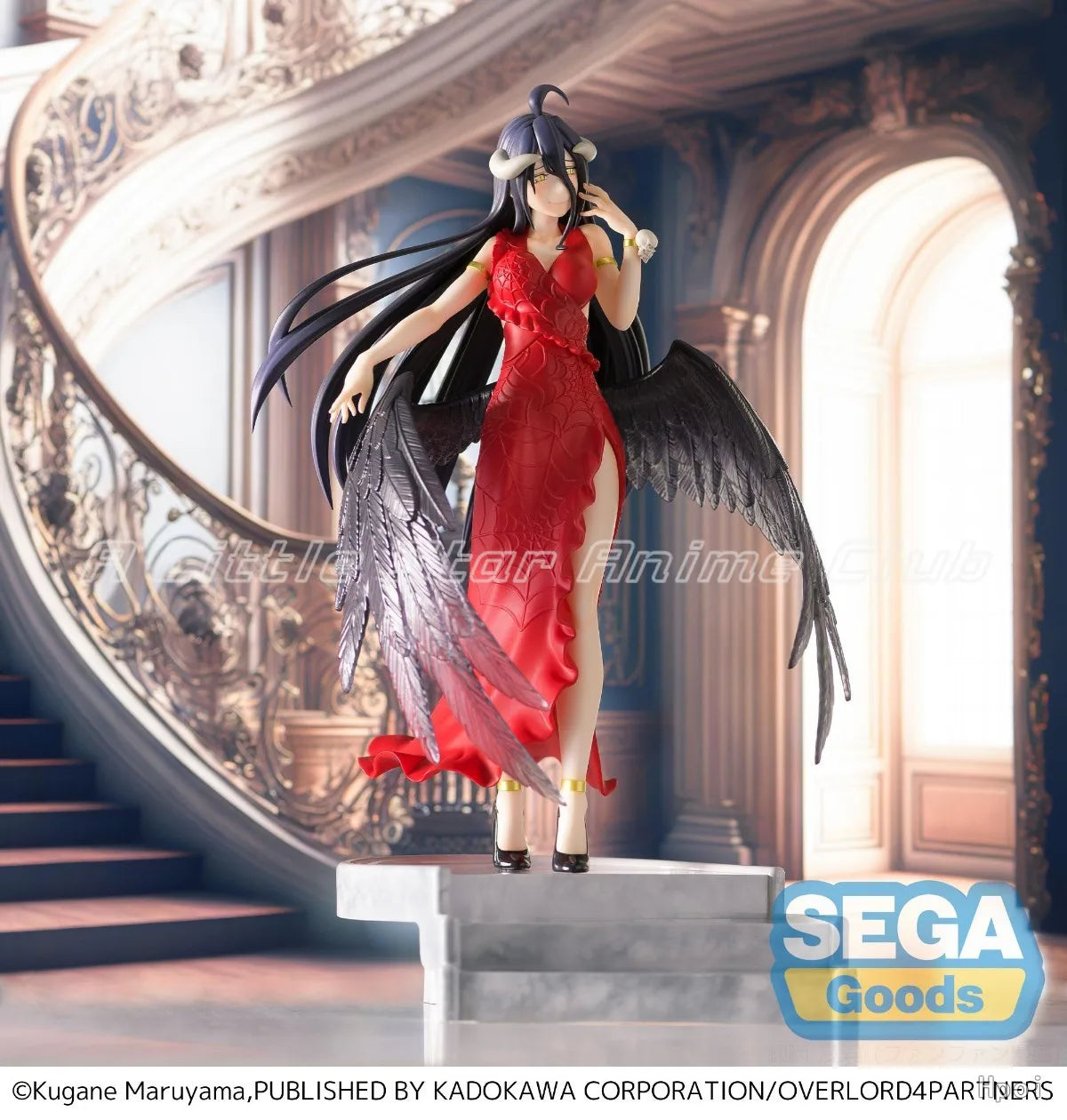 In Stock Original SEGA OVERLORD Albedo Anime Figures Model Collection Toys Gifts