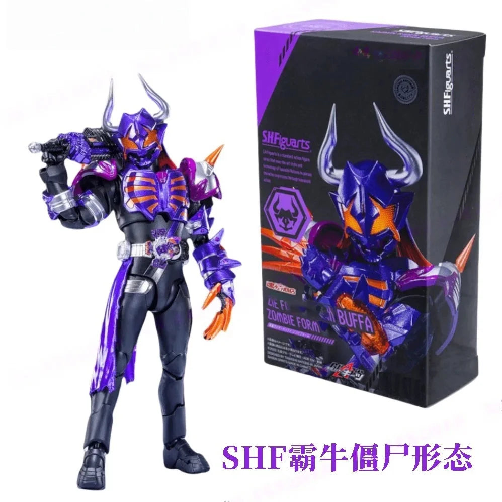 Shf Kamen Rider Kabuto Basic Form 10th Anniversary Commemorative Edition True Bone Carving Action Figure New Sale Gift