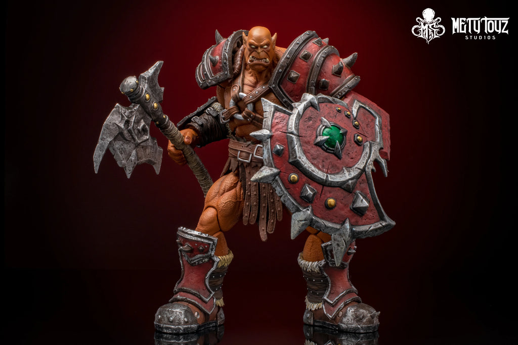 Metytoyz Limited Adventurer World Orc Ork Captain Kagas Bounty Hunter Bloody Hands Morlock Soldier Action Figure Special Edition