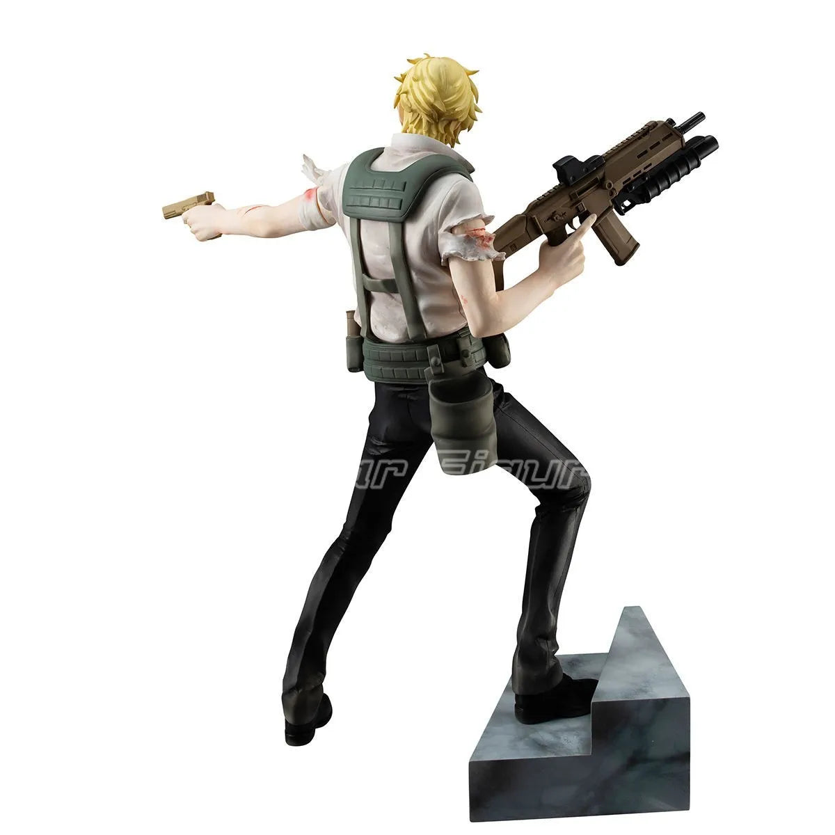 【SF】In Stock MegaHouse GEM Series BANANA FISH Ash Lynx Aslan Jade Callenreese Figures Model Collection Gift