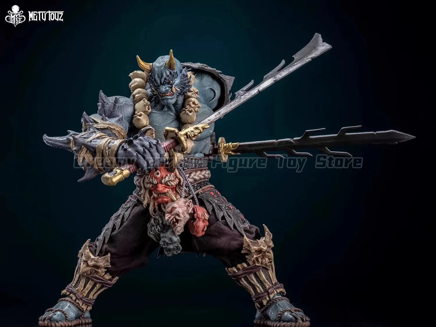 【Pre-sale】Original Mety Toyz Demon Slayer Shura Takigawa Oni Samurai High Edition 1/10 Action Figure Toy Model Collection