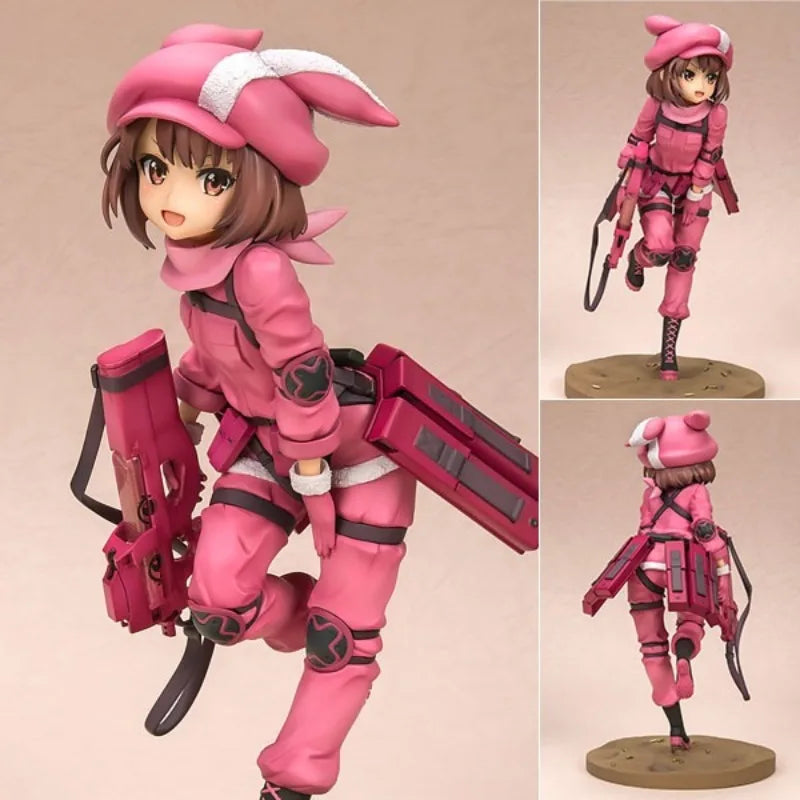 Gun Gale Online Llenn - Desert Bullet Ver. - AmiAmi Limited Edition 1/7 Complete PVC Action Anime Figure Model Toys Doll Gift