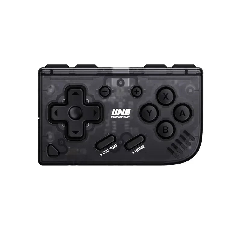 IINE Mini Retro Ananke Controller/ Turbo Function Interchangeable Joystick D-Pad Multi-Platform Controllers Handheld Game Custom