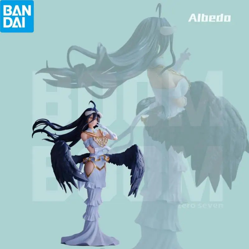 Genuine BANDAI NAMCO BANPRESTO Overlord Albedo PVC Figure in stock Collector Figurine Toys Desktop ornament Superb craftsmanship