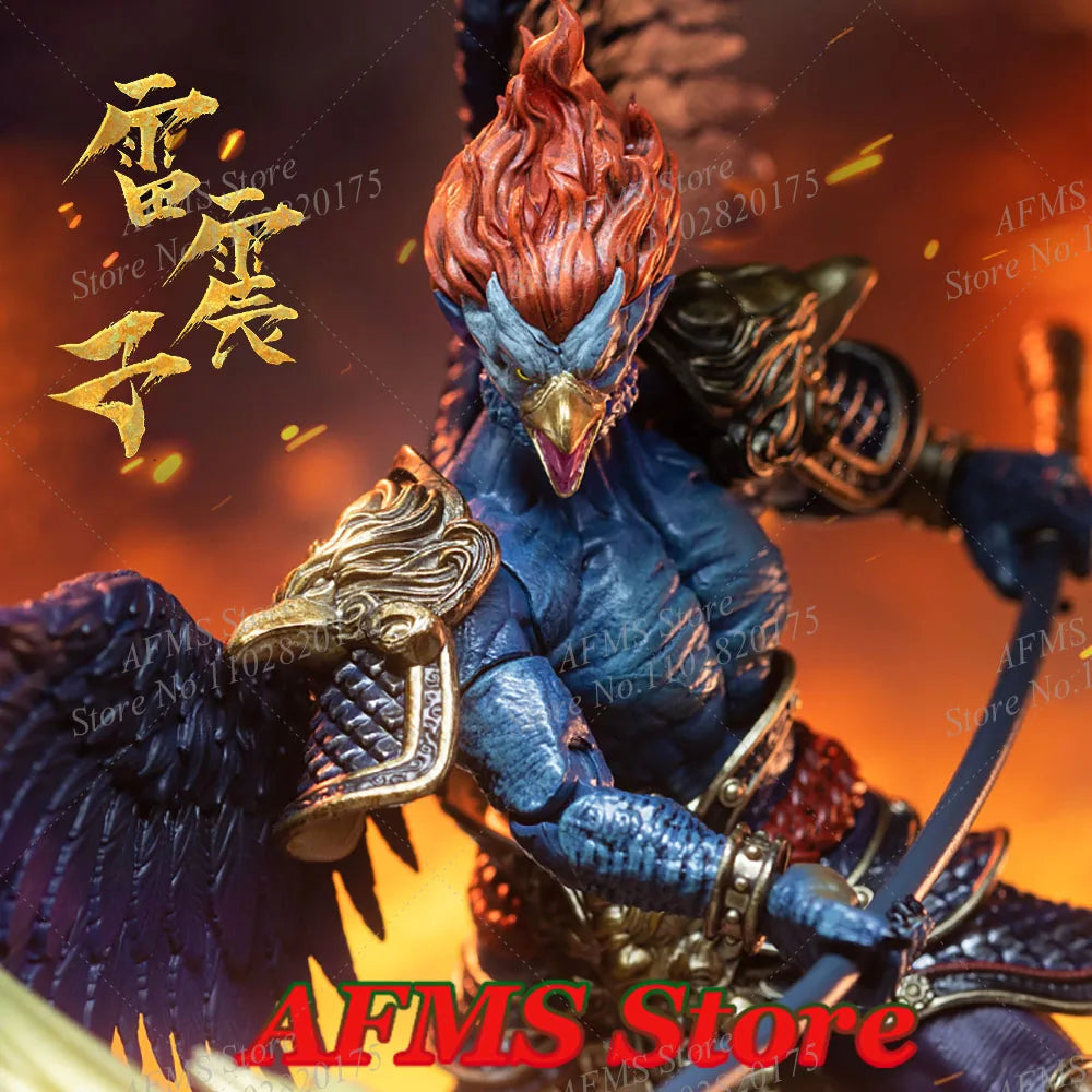 Fancyrealm 1/12 Scale Collectible Figure Lei Zhenzi Chinese Mythological Figures Son Of Thunder 6Inch Men Soldier Model Toys