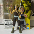 100% Bandai S.H.Figuarts One Piece Usopp Dawn Of Adventure Articulated Action Figure Pvc Desktop Ornament Collectible Gift