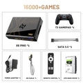 Kinhank Super Console X5 PRO Retro-Videospielkonsolen Plug and Play 4T mit 16000 Spielen für PS2/WII/SS/DC/N64 Android 12 TV-Box