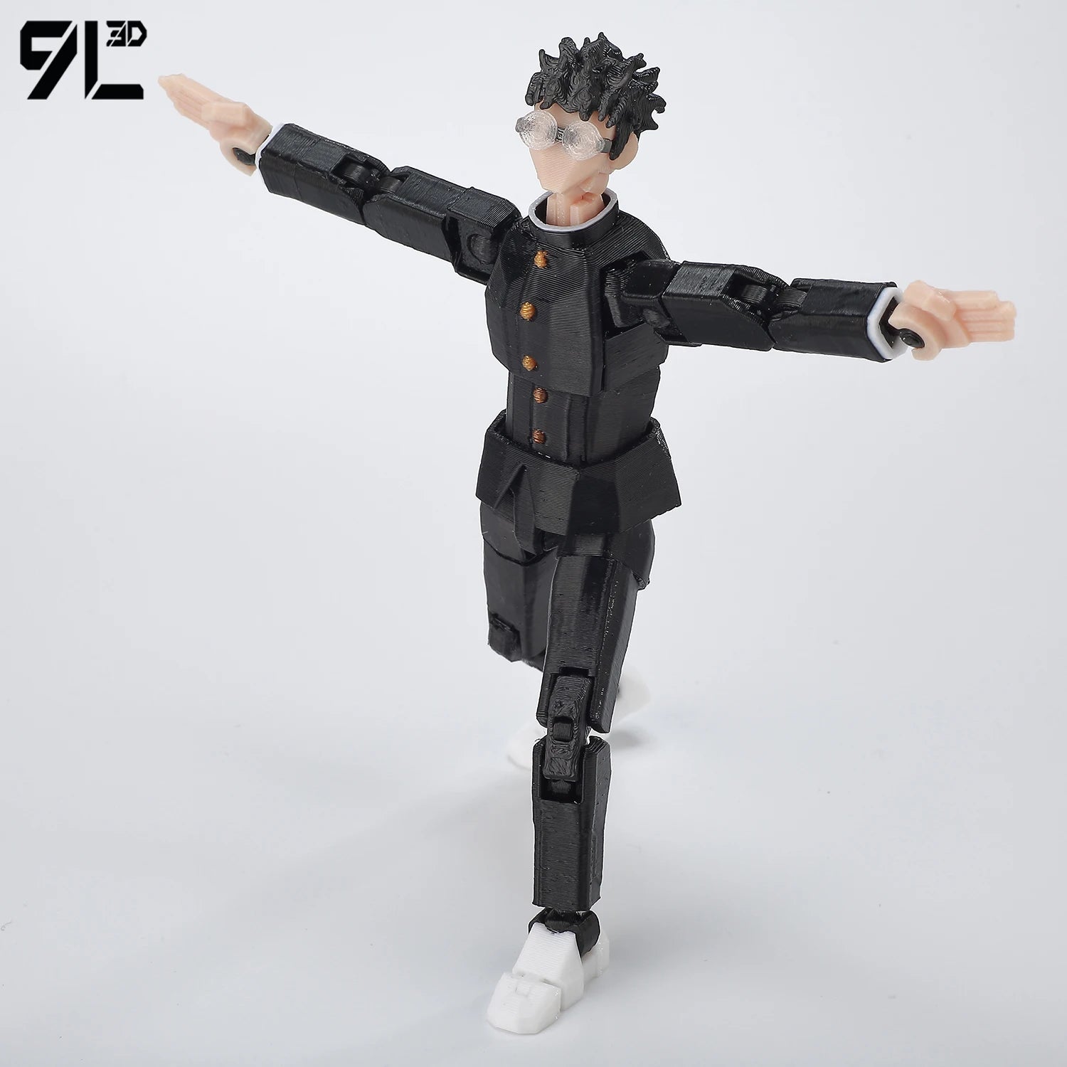 9L3D Lucky13 Dummy13 Stop-Motion-Animationsmodell, 3D-gedruckte, bewegliche Figur für Creative Dandadan T13 Limited Edition-Figur