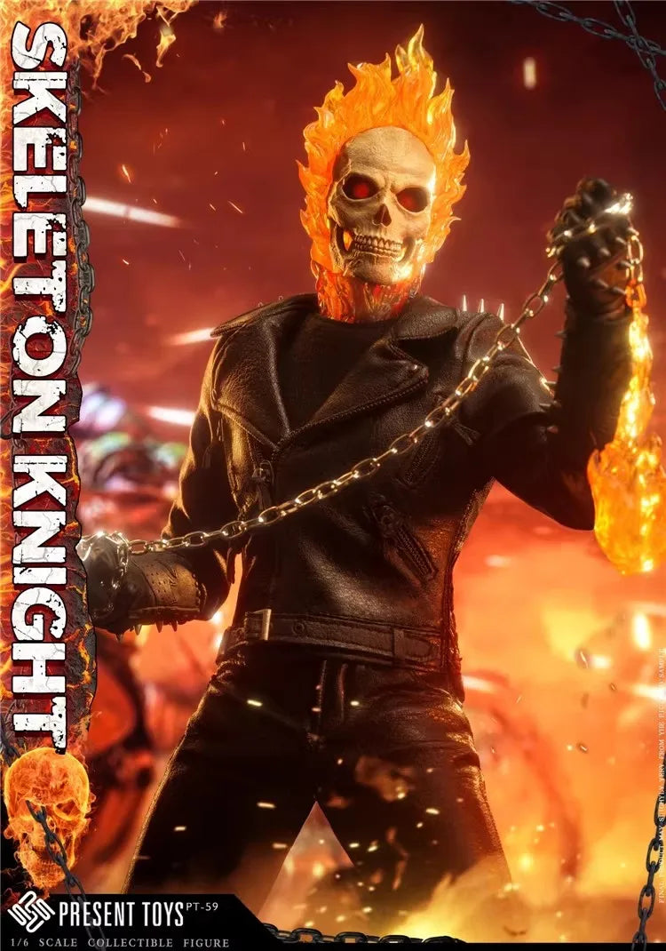 PRESENT TOYS PT-sp59 1/6 Soldier Skeleton Knight Full Set 12'' Action Figures Doll Model Toy In Stock