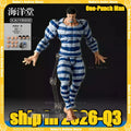 【Pre-Order】Kaiyodo Revoltech Yamaguchi One-Punch Man Puri-Puri Prisoner Action Figure  Trendy Toy Desktop Doll Collectibles Gift