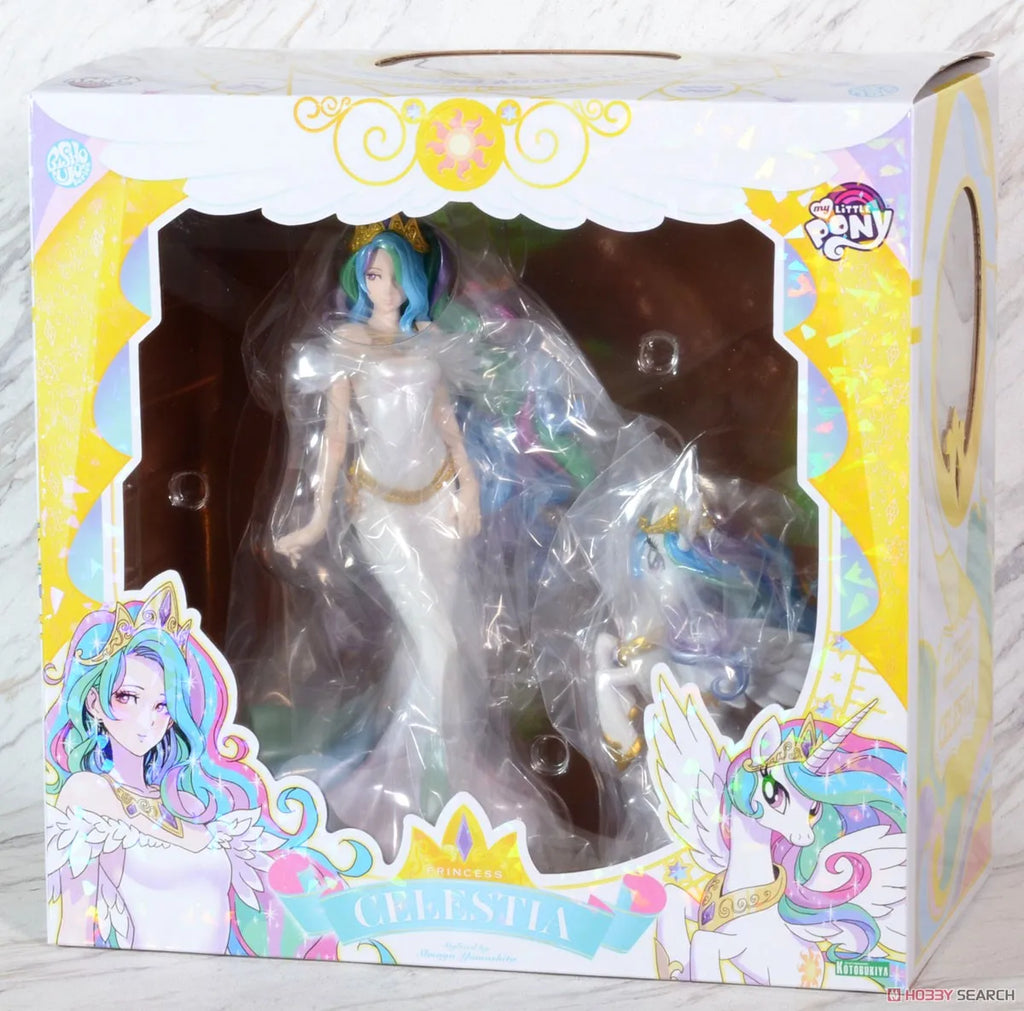 100% Original in Stock Kotobukiya Bishoujo Statue Princess Celestia Garage Kit Collection Series Model Decoration Model Toys