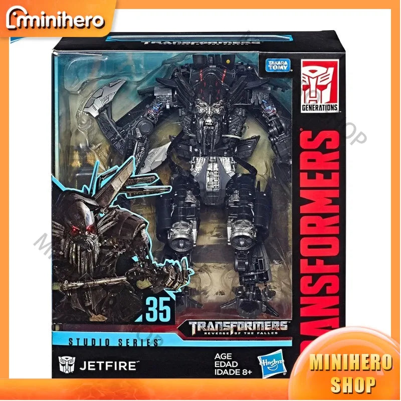 [In-Stock] Hasbro Transformers Studio Series SS35 Jetfire Exquisite 20cm Leader Class Action Movie Figure Nice Model Toys
