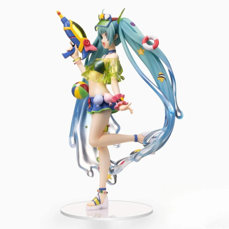 In Stock Genuine SEGA Piapro Characters Hatsune Miku SPM Figure Splash Parade Anime Figure Garage Kit Anime Cartoon Model Toys