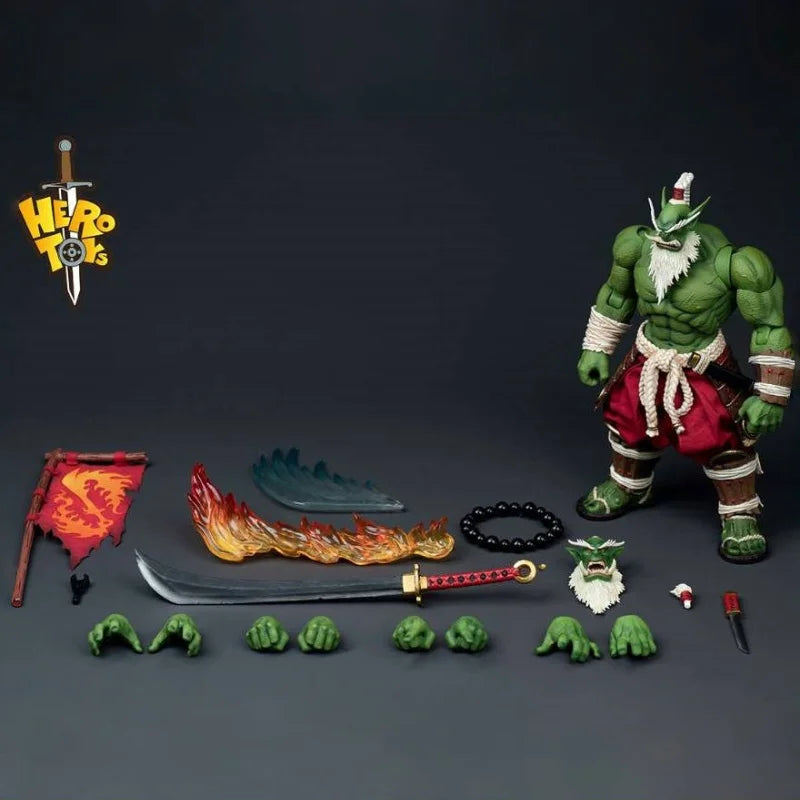 In Stock Hero Toys Series 5 Fireblade Clan Hero Orc Blade Master Samuro Model Toy Gift