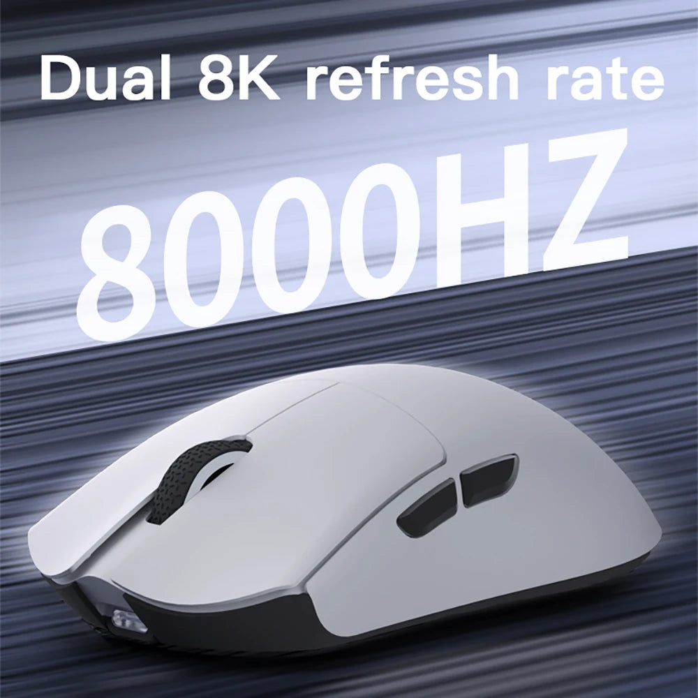 Motospeed Darmoshark M3 V2 Doppel 8K Gaming Maus Bluetooth Wireless 26K DPI PAW3395 Sensor Makro Spiel Maus Für Laptop PC