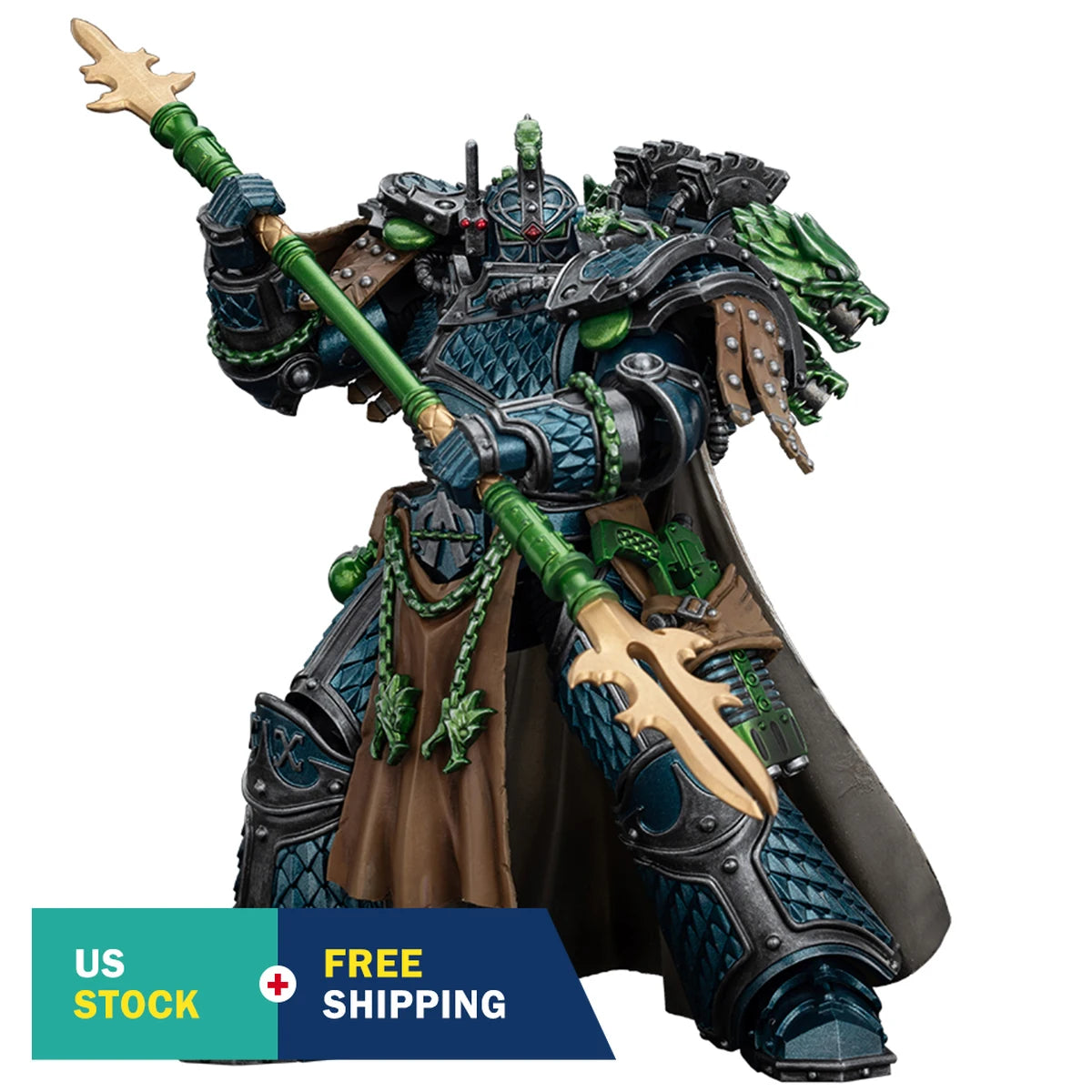 HiPlay JOYTOY Warhammer The Horus Heresy 1/18 Alpha Legion Alpharius Primarch of the XXth Legion JT01086 Action Figures