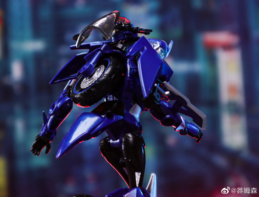 NEW APC Transformation APC-Toys First Edit Female TFP Blue Japanese Comic Ver Angel Engine Arcee Motorcycle Action Figure