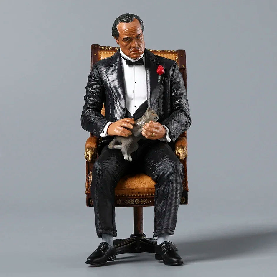 The Godfather Vito Corleone 6" Model Figure Doll Decoration Toys Hobbies Holiday Gift