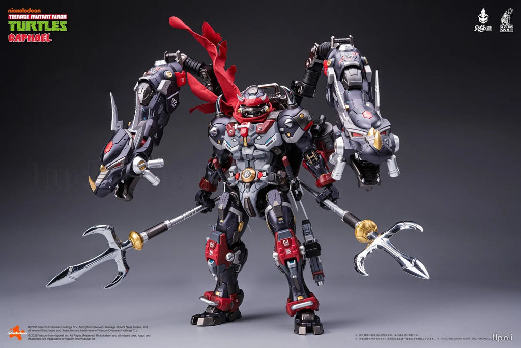 【Pre-sale】HEARBOYS TMNT Raphael Red Demon Action Figures Model