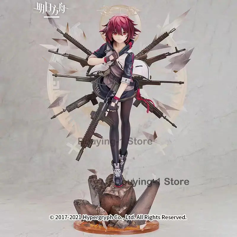 In Stock GSAS Gsc Arknights 1/7 Exusiai PL03-Rhodes Island Elite2 Action Figure Anime Model Toy Gift