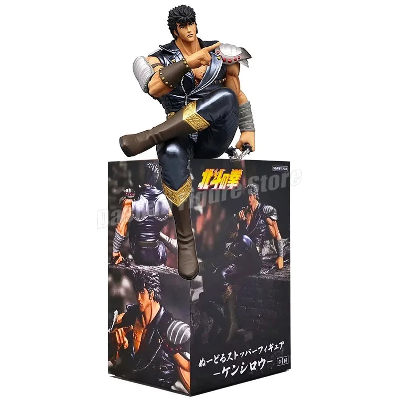 Fist of the North Star Action Figure Kenshiro Figure Car Ornaments PVC Collection 13cm Anime Ken Noodle Stopper Model Toys Gifts