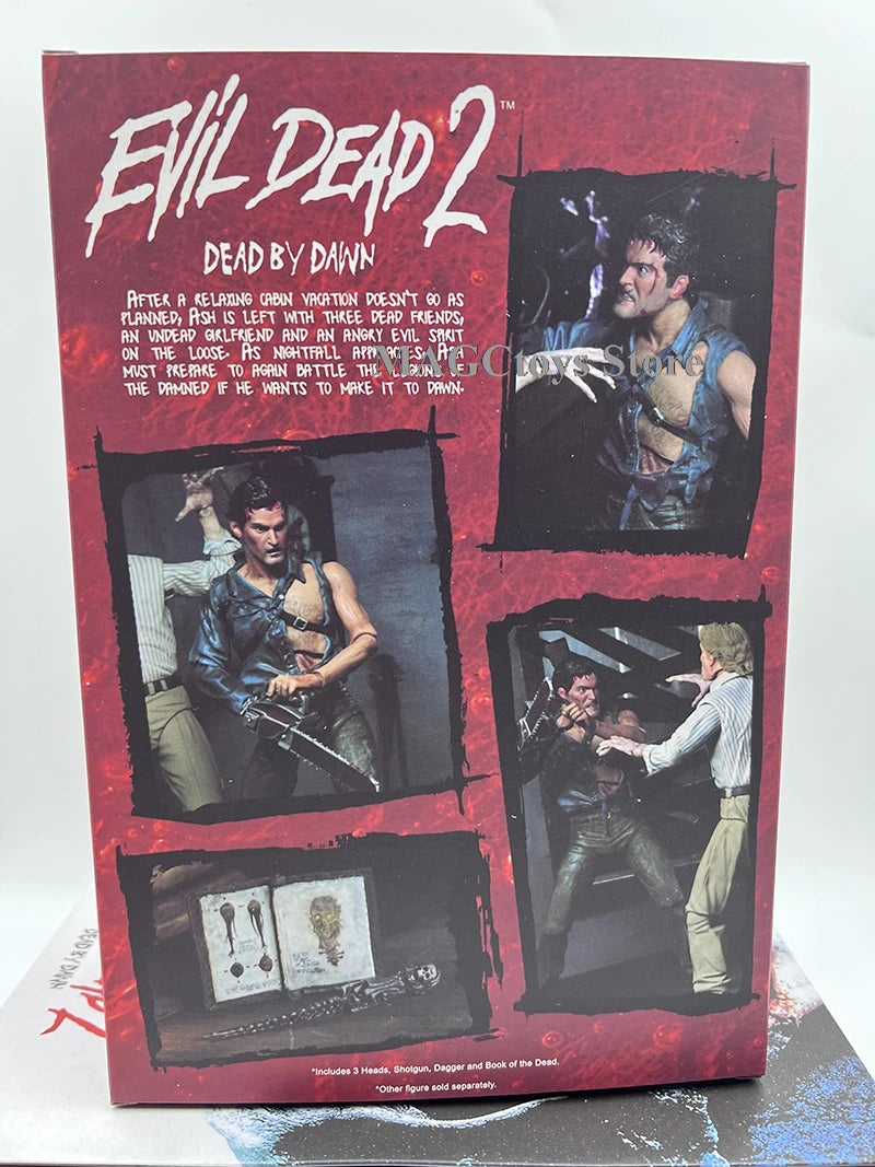 NECA Figure Classic Horror Movie  Evil Dead 2 Dead by Dawn Figure Evil Eligos Action Figure Toy Horror Christmas Halloween Gifts