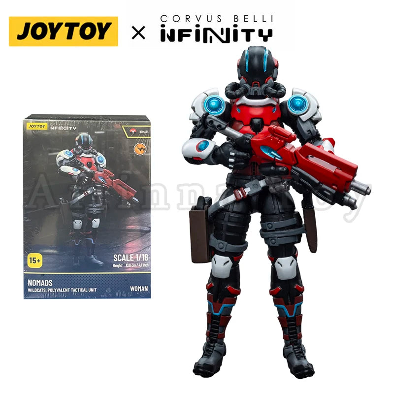 JOYTOY 1/18 Action Figure Infinity Nomads Wildcats Polyvalent Tactical Unit Anime